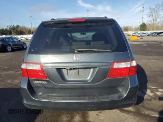 2006 Honda Odyssey EX with VIN 5FNRL38466B123934, listed as a Copart auction lot 47689175 with 201,943 mi miles and Salvage Title. Bid and sale history available at carsss.com. Image 6.