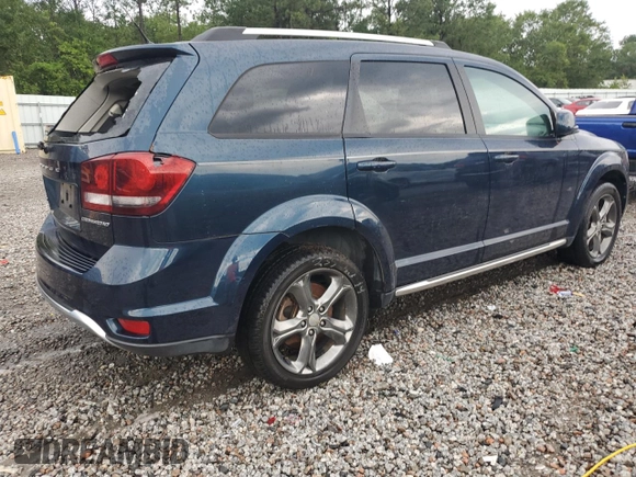 2015 Dodge Journey Crossroad with VIN 3C4PDCGB7FT677229, listed as a Copart auction lot 66125195 with 99,653 mi miles and Clean title. Bid and sale history available at DreamBid. Image 3.