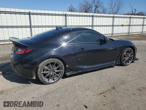2023 Subaru BRZ Limited with VIN JF1ZDBE19P9706887, listed as a Copart auction lot 49705645 with Not Provided miles and Salvage Title. Bid and sale history available at DreamBid. Image 3.
