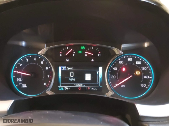 2018 Chevrolet Traverse Premier with VIN 1GNEVJKW0JJ165144, listed as a IAAI auction lot 41129951 with 137,593 mi miles. Bid and sale history available at carsss.com. Image 7.