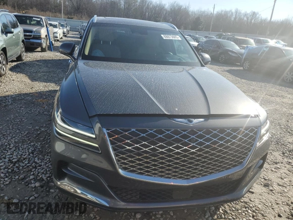 2023 Genesis GV80 z VIN KMUHBDSB9PU124092, wystawiony jako Copart lot #88873665 z przebiegiem 20 851 mil mil oraz Szkoda całkowita • Salvage title. Historia ofert i sprzedaży dostępna na DreamBid. Obrazek 5.