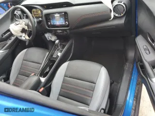 2022 Nissan Kicks SR with VIN 3N1CP5DV1NL501097, listed as a Copart auction lot 88342725 with 35,266 mi miles and Salvage Title. Bid and sale history available at carsss.com. Image 8.