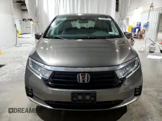 2022 Honda Odyssey EX-L z VIN 5FNRL6H71NB008541, wystawiony jako Copart lot #56850895 z przebiegiem 32 466 mil mil oraz Szkody całkowita. Historia ofert i sprzedaży dostępna na DreamBid. Obrazek 5.