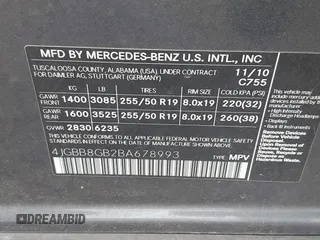 2011 Mercedes-Benz M 350 with VIN 4JGBB8GB2BA678993, listed as a IAAI auction lot 41364654 with 159,465 mi miles and . Bid and sale history available at DreamBid. Image 9.