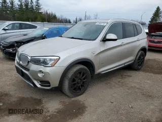 2015 BMW X3 xDrive28i with VIN 5UXWX9C5XF0D47847, listed as a Copart auction lot 52803715 with 128,814 mi miles and Clean Title. Bid and sale history available at DreamBid. Image 1.