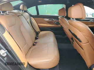 2017 BMW 7 Series 740i with VIN WBA7E2C53HG739365, listed as a Copart auction lot 58234325 with Not provided miles and Salvage title. Bid and sale history available at DreamBid. Image 10.