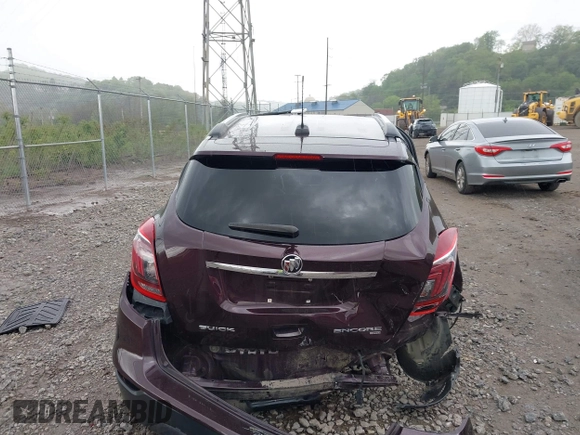 2017 Buick Encore Preferred with VIN KL4CJESB6HB232974, listed as a IAAI auction lot 42205355 with 52,291 mi miles and . Bid and sale history available at DreamBid. Image 15.