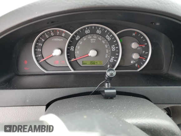 2007 Kia Sorento EX z VIN KNDJC736675715740, wystawiony jako Copart lot #46167665 z przebiegiem 156 475 mil mil oraz Szkoda całkowita • Salvage title. Historia ofert i sprzedaży dostępna na DreamBid. Obrazek 9.
