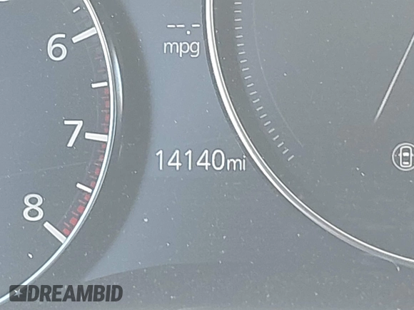 2023 Mazda CX-30 S Carbon Edition with VIN 3MVDMBCM1PM509987, listed as a IAAI auction lot 42060833 with 14,140 mi miles and . Bid and sale history available at DreamBid. Image 15.