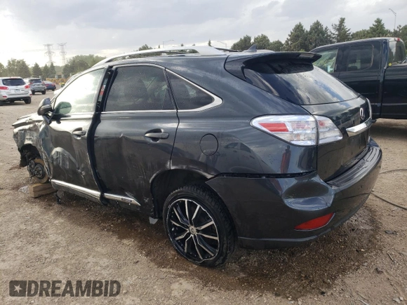 2011 Lexus RX 450h with VIN JTJBC1BA3B2039830, listed as a Copart auction lot 57277295 with 222,381 mi miles and Salvage title. Bid and sale history available at DreamBid. Image 2.