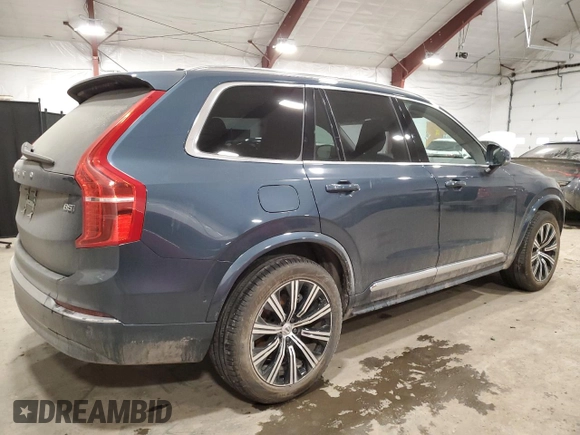 2024 Volvo XC90 Plus Bright Theme with VIN YV4L12PE9R1240823, listed as a Copart auction lot 46479065 with 14,348 mi miles and Salvage Title. Bid and sale history available at DreamBid. Image 3.