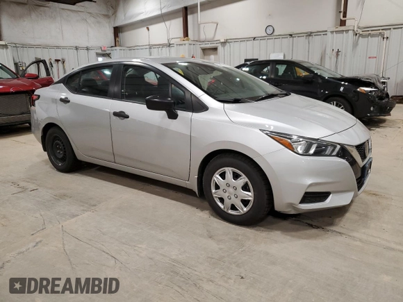 2020 Nissan Versa S with VIN 3N1CN8DV1LL905781, listed as a Copart auction lot 52971995 with 71,058 mi miles and Salvage Title. Bid and sale history available at DreamBid. Image 4.