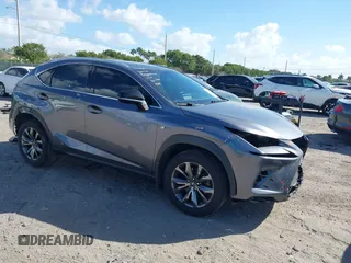 2019 Lexus NX with VIN JTJYARBZ8K2131763, listed as a IAAI auction lot 41584831 with 110,614 mi miles. Bid and sale history available at carsss.com. Image 1.