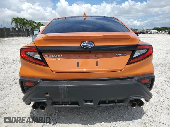 2022 Subaru WRX Premium with VIN JF1VBAH63N8011006, listed as a Copart auction lot 62691365 with 50,031 mi miles and Salvage title. Bid and sale history available at DreamBid. Image 6.
