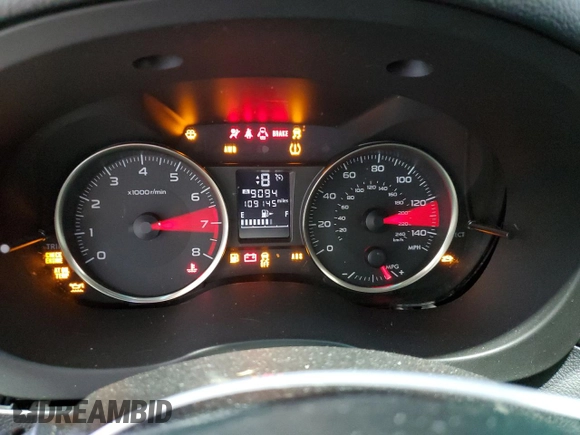 2016 Subaru Impreza Special Sports Premium with VIN JF1GPAP66G8280096, listed as a Copart auction lot 51955795 with 109,145 mi miles and Salvage title. Bid and sale history available at DreamBid. Image 9.