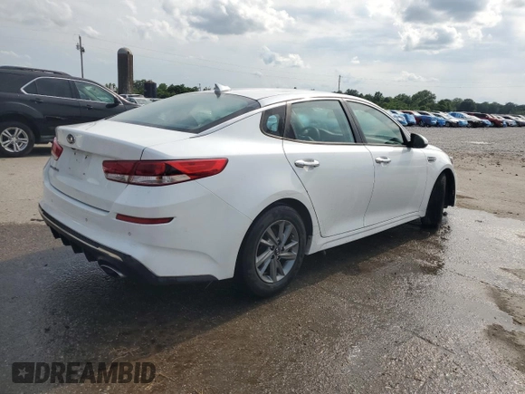 2019 Kia Optima LX с VIN 5XXGT4L33KG347598, выставлен на аукционе Copart как лот 57473625 с пробегом 83 498 миль миль и Списание • Salvage title. История ставок и продаж доступна на DreamBid. Изображение 3.