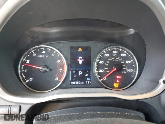 2020 Mitsubishi Eclipse Cross ES with VIN JA4AS3AA4LZ023055, listed as a Copart auction lot 59746315 with 105,580 mi miles and Salvage title. Bid and sale history available at DreamBid. Image 9.