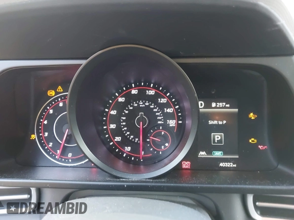 2023 Hyundai Elantra SEL z VIN 5NPLM4AG4PH093588, wystawiony jako IAAI lot #41301617 z przebiegiem 40 322 mil mil oraz . Historia ofert i sprzedaży dostępna na DreamBid. Obrazek 7.