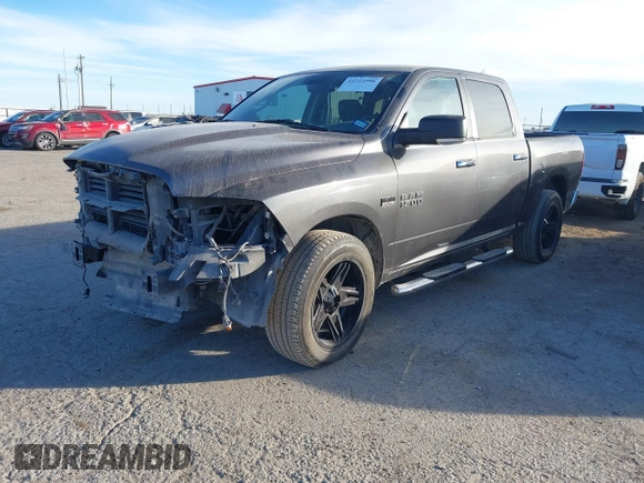 2016 Ram 1500 Big Horn with VIN 1C6RR6LT4GS394307, listed as a IAAI auction lot 41211996 with 116,089 mi miles. Bid and sale history available at carsss.com. Image 2.