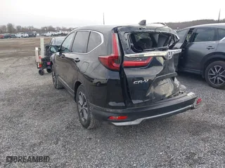 2021 Honda CR-V EX with VIN 2HKRW2H57MH657842, listed as a IAAI auction lot 41623480 with 65,178 mi miles. Bid and sale history available at carsss.com. Image 3.