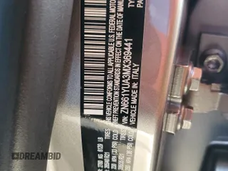 2021 Maserati Levante S z VIN ZN661YUA3MX369441, wystawiony jako Copart lot #50344155 z przebiegiem 71 963 mil mil oraz Nie do naprawy • Non repairable. Historia ofert i sprzedaży dostępna na DreamBid. Obrazek 14.