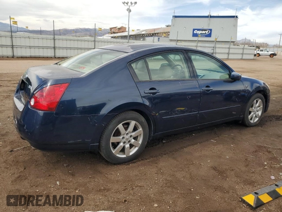 2006 Nissan Maxima 3.5 SL with VIN 1N4BA41E76C827143, listed as a Copart auction lot 49789485 with 116,918 mi miles and Salvage Title. Bid and sale history available at carsss.com. Image 3.