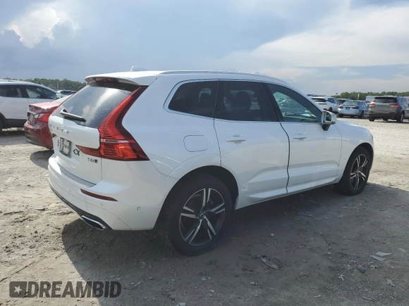 2018 Volvo XC60 R-Design with VIN YV4A22RM7J1011778, listed as a Copart auction lot 61620215 with 23,910 mi miles and Non repairable. Bid and sale history available at DreamBid. Image 3.