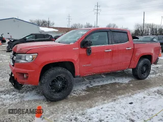 2017 Chevrolet Colorado 4WD LT with VIN 1GCPTCE1XH1223094, listed as a Copart auction lot 46211925 with 117,314 mi miles and Salvage title. Bid and sale history available at DreamBid. Image 1.