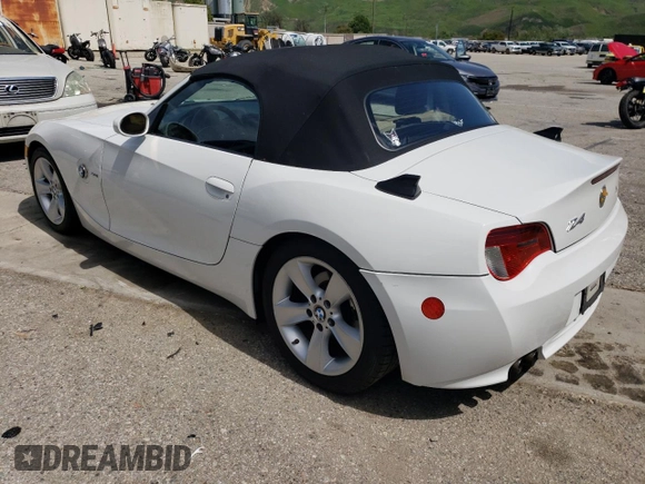 2007 BMW Z4 3.0i with VIN 4USBU33587LW70632, listed as a Copart auction lot 51910635 with 198,700 mi miles and Clean Title. Bid and sale history available at carsss.com. Image 2.