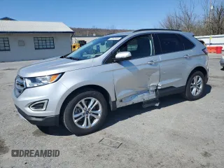 2015 Ford Edge SEL with VIN 2FMTK4J87FBB05267, listed as a Copart auction lot 52522845 with 84,137 mi miles and Salvage Title. Bid and sale history available at carsss.com. Image 1.
