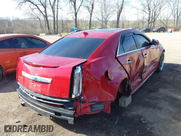 2011 Cadillac CTS Sedan Luxury with VIN 1G6DG5EY2B0158063, listed as a IAAI auction lot 41820307 with 171,248 mi miles. Bid and sale history available at carsss.com. Image 4.