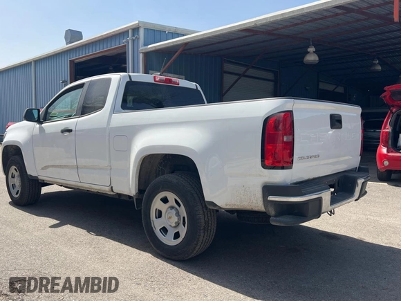 2022 Chevrolet Colorado 2WD Work Truck z VIN 1GCHSBEA5N1234355, wystawiony jako Copart lot #50045205 z przebiegiem 29 832 mil mil oraz Szkoda całkowita • Salvage title. Historia ofert i sprzedaży dostępna na DreamBid. Obrazek 3.
