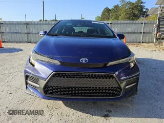 2020 Toyota Corolla SE with VIN 5YFS4RCE2LP047243, listed as a Copart auction lot 52650135 with 136,542 mi miles and Clean Title. Bid and sale history available at DreamBid. Image 5.