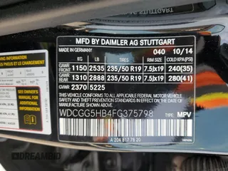 2015 Mercedes-Benz GLK 350 with VIN WDCGG5HB4FG375798, listed as a Copart auction lot 57631344 with Not Provided miles and . Bid and sale history available at DreamBid. Image 13.