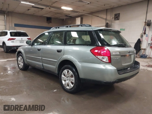 2009 Subaru Outback with VIN 4S4BP60C397337814, listed as a IAAI auction lot 41476946 with 87,351 mi miles. Bid and sale history available at carsss.com. Image 3.
