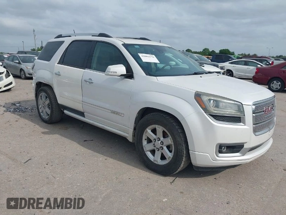 2016 GMC Acadia Denali with VIN 1GKKVTKD2GJ214010, listed as a IAAI auction lot 42082570 with 143,754 mi miles. Bid and sale history available at carsss.com. Image 1.