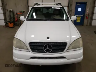 2001 Mercedes-Benz M 320/430/500 with VIN 4JGAB72E51A222489, listed as a Copart auction lot 51674925 with 226,108 mi miles and Clean title. Bid and sale history available at DreamBid. Image 5.