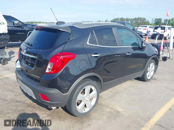 2016 Buick Encore with VIN KL4CJASBXGB693084, listed as a IAAI auction lot 42097773 with 92,689 mi miles and . Bid and sale history available at DreamBid. Image 4.