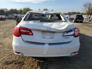 2015 Acura RLX Advance Pkg with VIN JH4KC1F9XFC001111, listed as a Copart auction lot 76793314 with 21,957 mi miles and Salvage Title. Bid and sale history available at carsss.com. Image 6.