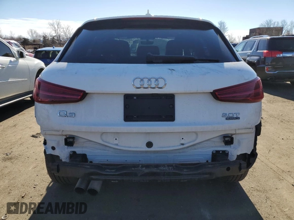 2018 Audi Q3 Premium with VIN WA1ECCFS4JR014661, listed as a Copart auction lot 40163163 with 93,587 mi miles. Bid and sale history available at carsss.com. Image 6.