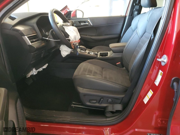 2023 Mitsubishi Outlander SE with VIN JA4J4UA81PZ045629, listed as a Copart auction lot 75544464 with 7,649 mi miles and Salvage Title. Bid and sale history available at carsss.com. Image 7.