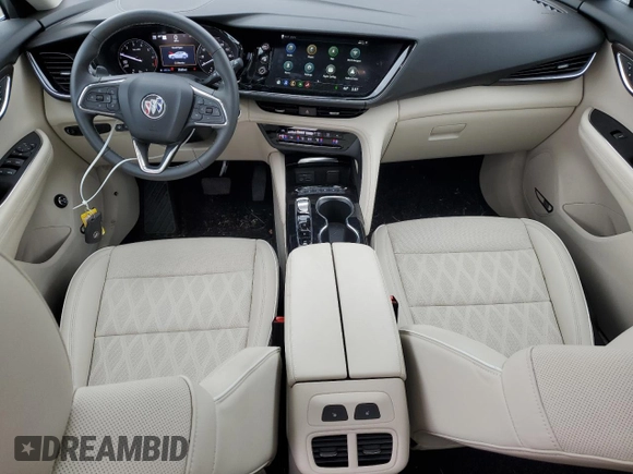 2023 Buick Envision Avenir with VIN LRBFZSR41PD189535, listed as a Copart auction lot 48213575 with 3,568 mi miles and Salvage Title. Bid and sale history available at carsss.com. Image 8.