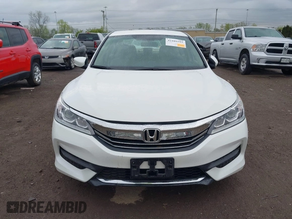 2017 Honda Accord Sedan LX with VIN 1HGCR2F38HA293427, listed as a IAAI auction lot 42109593 with 80,370 mi miles. Bid and sale history available at carsss.com. Image 12.