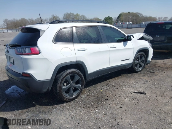 2021 Jeep Cherokee Altitude with VIN 1C4PJLLB1MD180422, listed as a IAAI auction lot 41830952 with 73,839 mi miles. Bid and sale history available at carsss.com. Image 4.