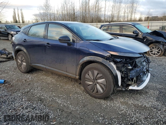 2024 Nissan ARIYA Engage with VIN JN1CF0BB3RM731458, listed as a Copart auction lot 49334115 with 3,795 mi miles and Salvage Title. Bid and sale history available at DreamBid. Image 4.