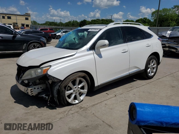 2011 Lexus RX 350 with VIN 2T2ZK1BA4BC047548, listed as a Copart auction lot 54220935 with 184,229 mi miles and Salvage Title. Bid and sale history available at DreamBid. Image 1.