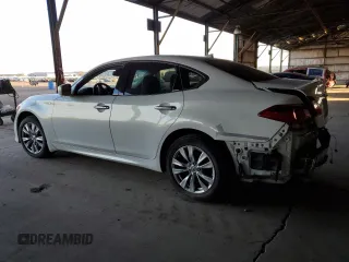 2013 Infiniti M37 with VIN JN1BY1AR5DM604780, listed as a Copart auction lot 87883145 with 94,399 mi miles and Salvage Title. Bid and sale history available at carsss.com. Image 2.