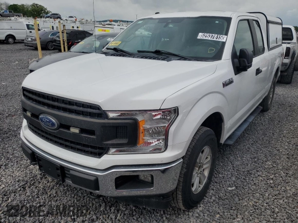 2019 Ford F-150 XL with VIN 1FTFX1E5XKKC16722, listed as a Copart auction lot 52537815 with 137,317 mi miles and Clean title. Bid and sale history available at DreamBid. Image 1.