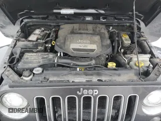 2017 Jeep Wrangler Unlimited Sahara z VIN 1C4BJWEG2HL629297, wystawiony jako Copart lot #46188865 z przebiegiem 98 463 mil mil oraz Szkoda całkowita • Salvage title. Historia ofert i sprzedaży dostępna na DreamBid. Obrazek 13.