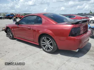 2003 Ford Mustang Standard with VIN 1FAFP40403F418081, listed as a Copart auction lot 49983165 with 232,853 mi miles and Salvage Title. Bid and sale history available at carsss.com. Image 2.